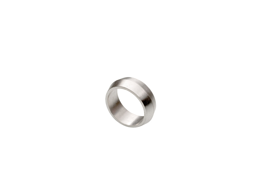 Sharp Silver Ring matte